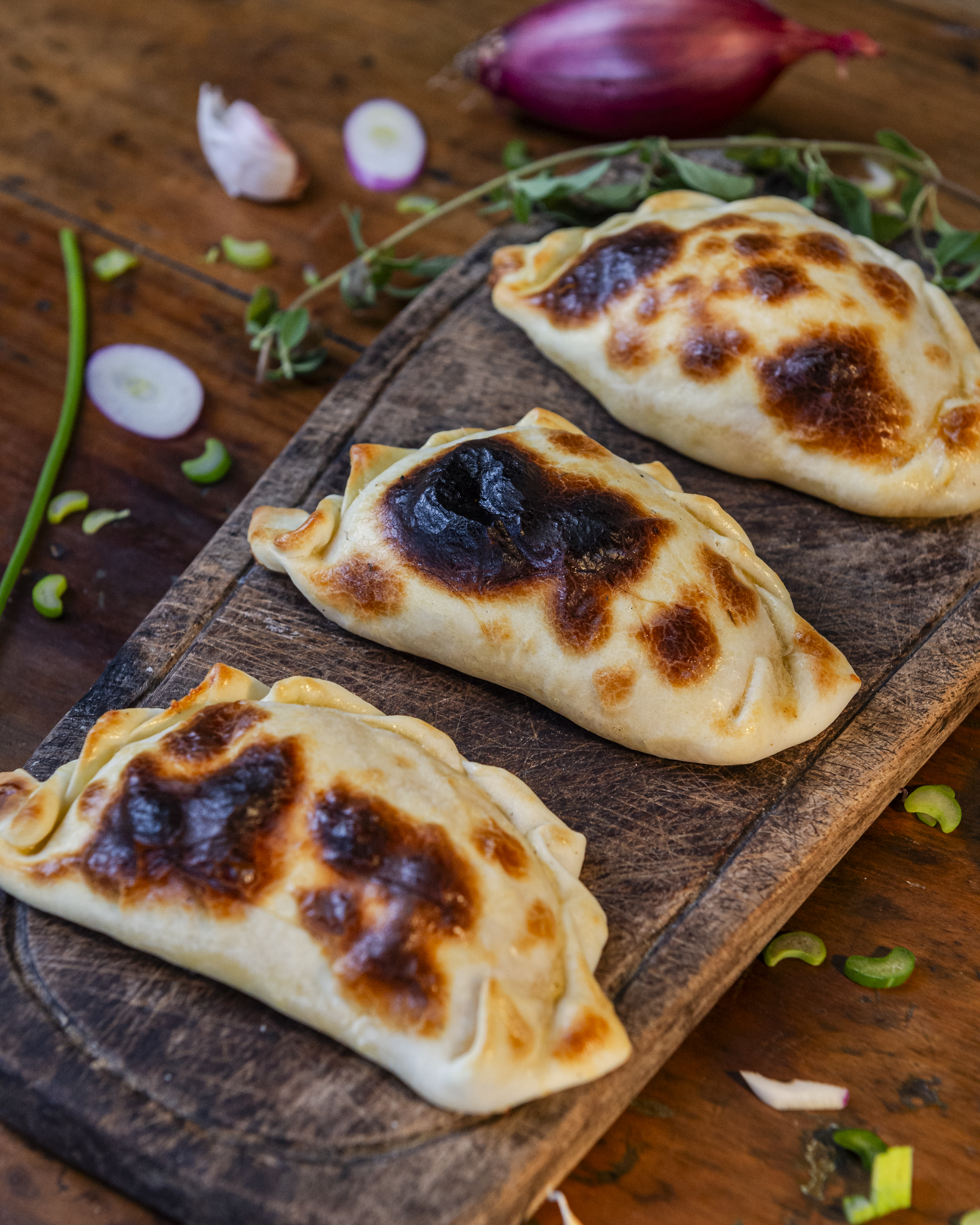 Empanaditas de Jamón y Doble Queso