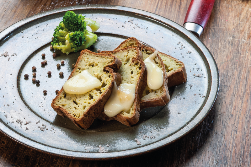 Budín de brócoli y queso