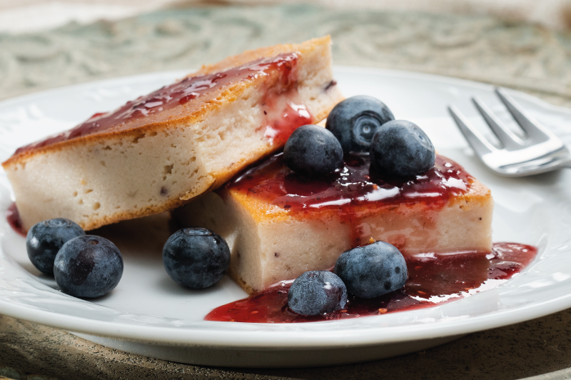 Tarta de queso y frutos rojos